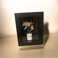 Mini beaded flower in 10ml vase