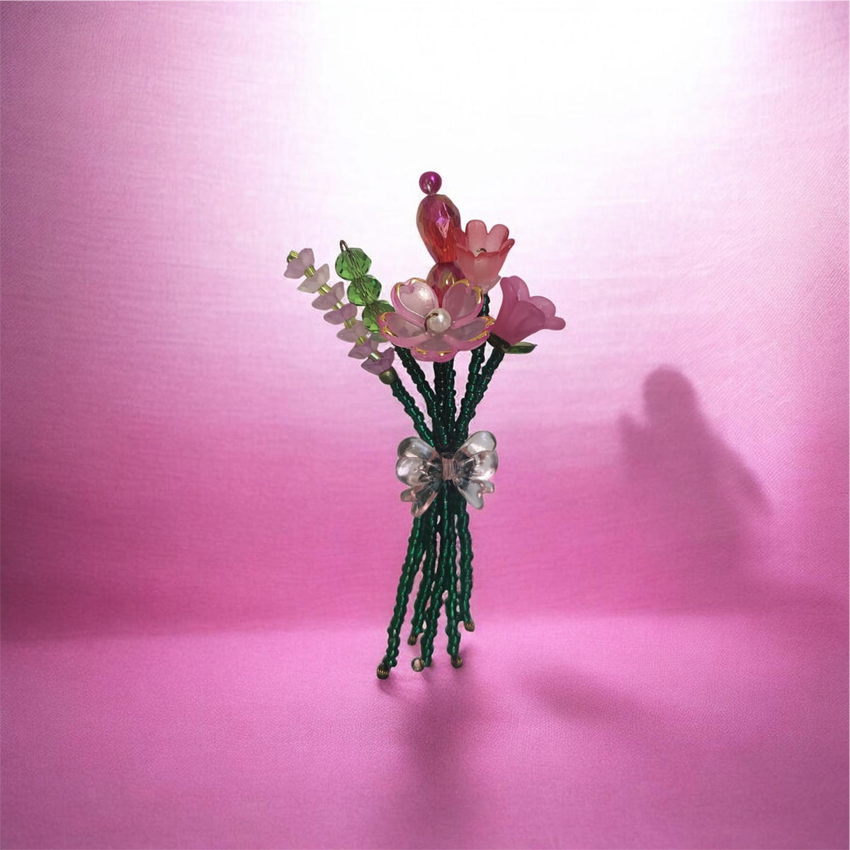 Magnetic beaded bouquet 💐